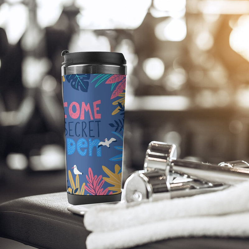 Stainless Steel Tumbler Sport Drink Bottle Travel Mug 380L T018