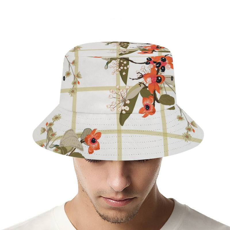 Bucket Hats Fisherman Sun Cap for Women Men H082