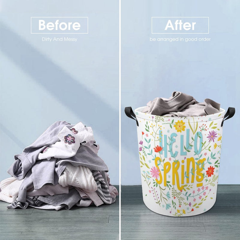 Waterproof Foldable Clothes Laundry Basket B066