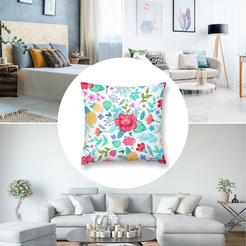 Pillow Case Sofa Throw Cushion Cover Home Decor Pillowcase 18x18 Inch P017