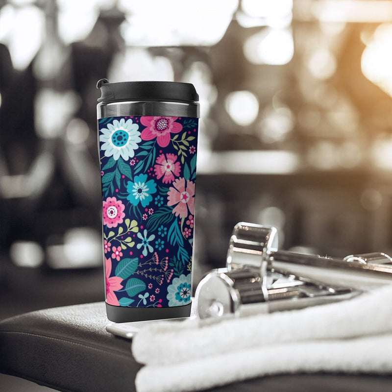 Stainless Steel Tumbler Sport Drink Bottle Travel Mug 380L T004