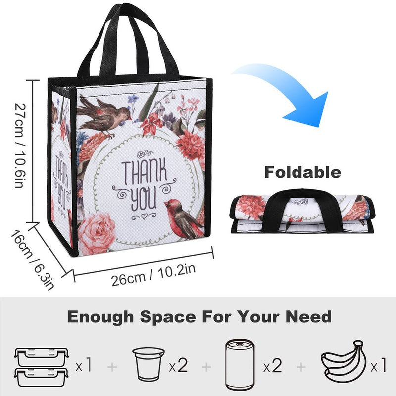 Lunch Bag for Men Women Portable Handbag for Work Picnic L087