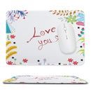 Mouse Pads Washable Computer Mousepad Gaming Mouse Pad for Home and Office 7.9x9.5 inch M049