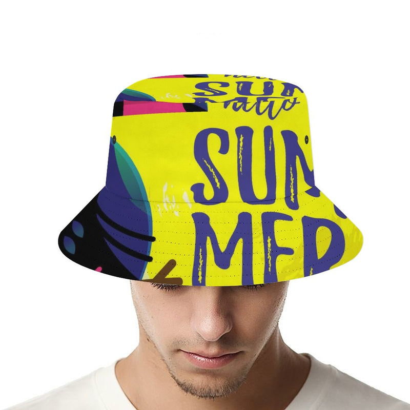 Bucket Hats Fisherman Sun Cap for Women Men H017