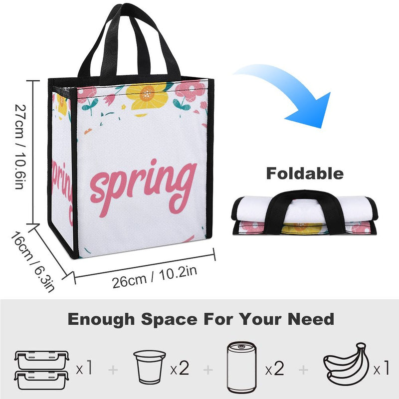 Lunch Bag for Men Women Portable Handbag for Work Picnic L051