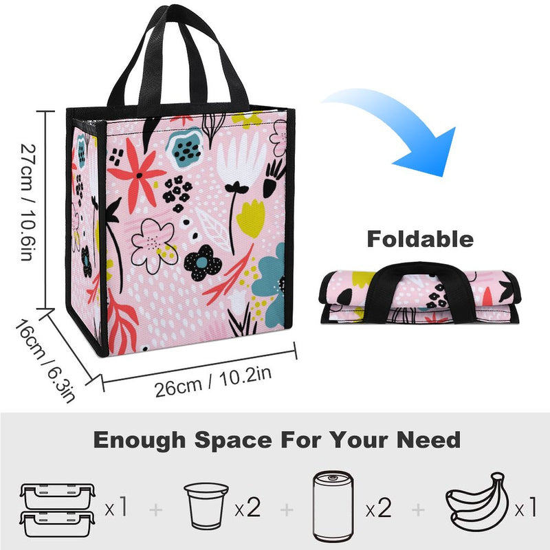 Lunch Bag for Men Women Portable Handbag for Work Picnic L047