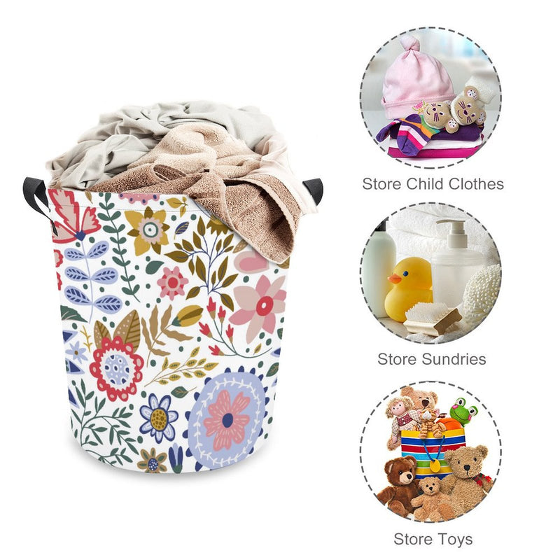 Waterproof Foldable Clothes Laundry Basket B075