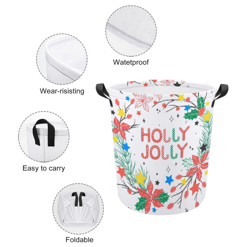 Waterproof Foldable Clothes Laundry Basket B034