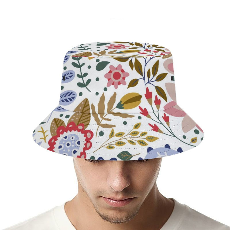 Bucket Hats Fisherman Sun Cap for Women Men H075