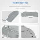 Desk and Chair Set Height Adjustable Student Sturdy Table with Book Shelf