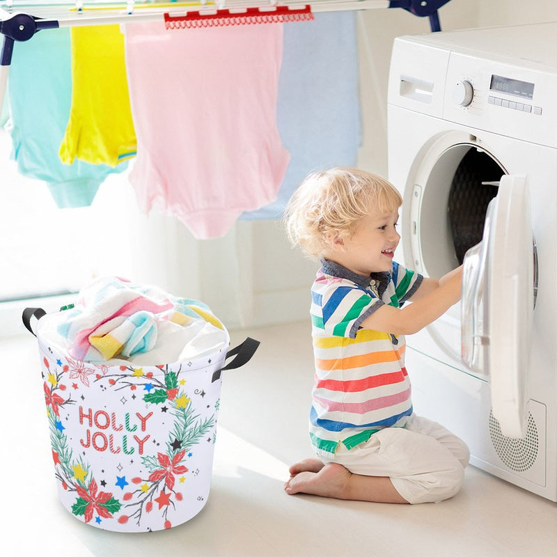 Waterproof Foldable Clothes Laundry Basket B034