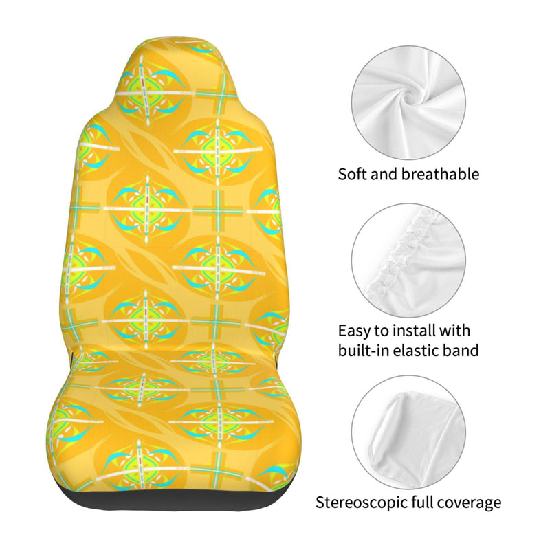 Car Seat Covers Front Auto Seat Cover Universal fit for Car SUV Truck S027 - One Size