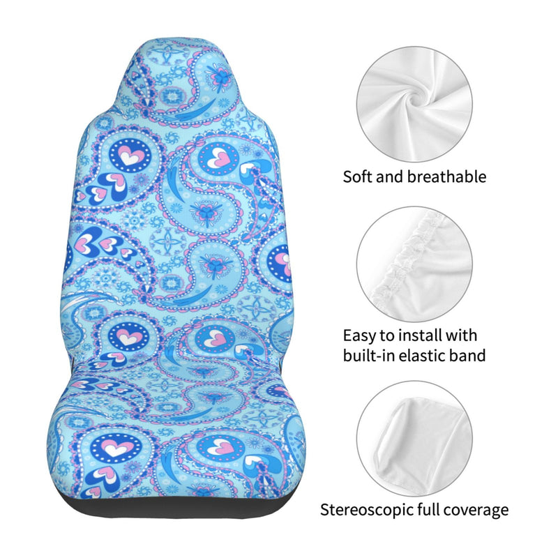 Car Seat Covers Front Auto Seat Cover Universal fit for Car SUV Truck S028 - One Size