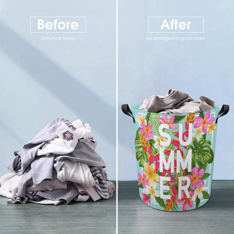 Waterproof Foldable Clothes Laundry Basket B021