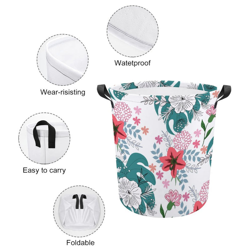 Waterproof Foldable Clothes Laundry Basket B042