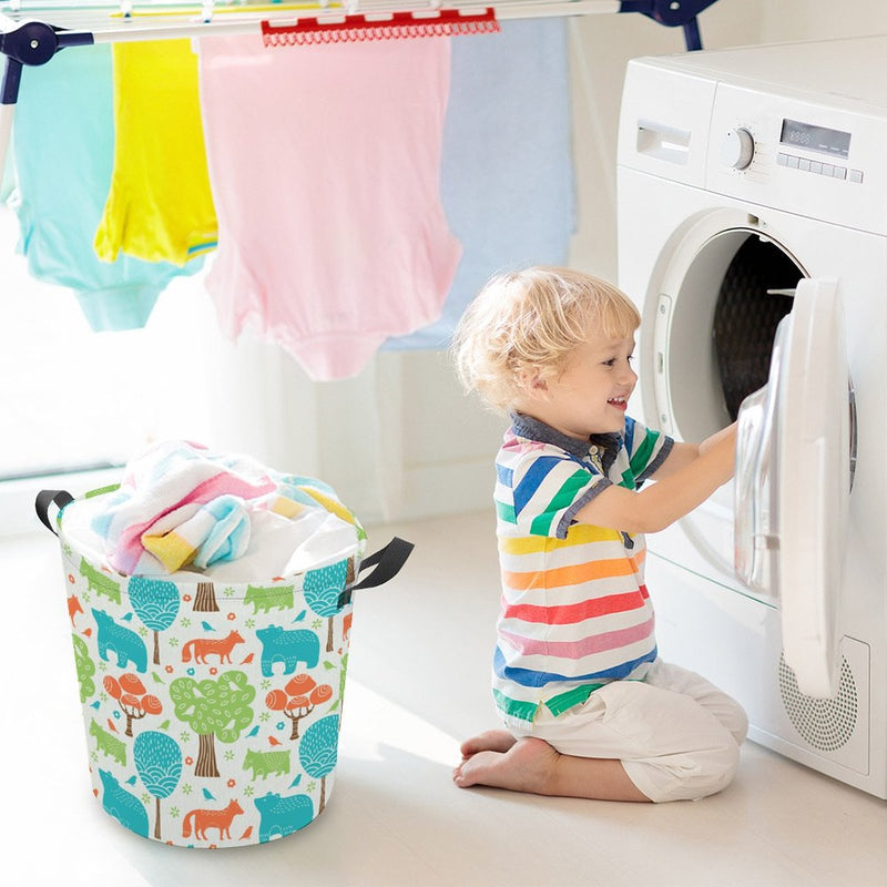 Waterproof Foldable Clothes Laundry Basket B067