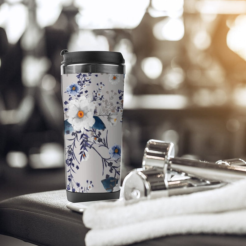 Stainless Steel Tumbler Sport Drink Bottle Travel Mug 380L T049