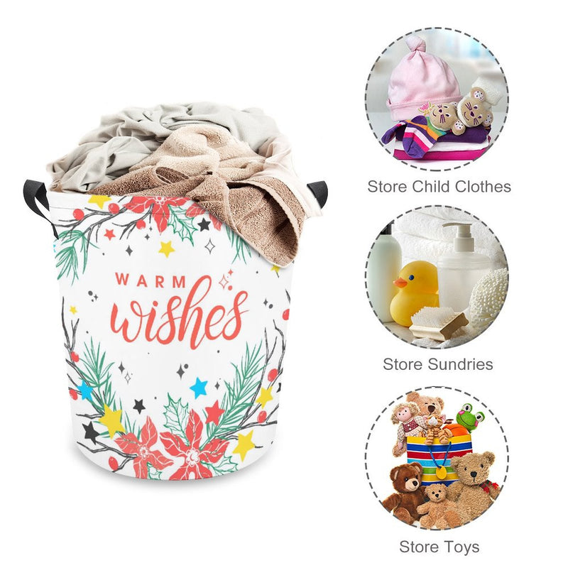 Waterproof Foldable Clothes Laundry Basket B057