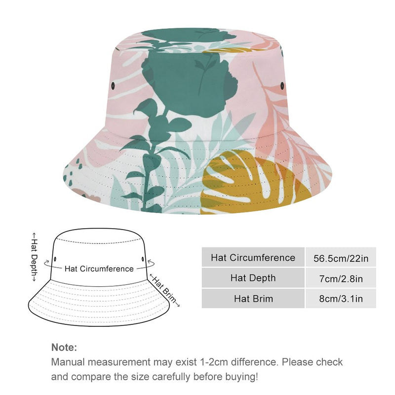 Bucket Hats Fisherman Sun Cap for Women Men H040