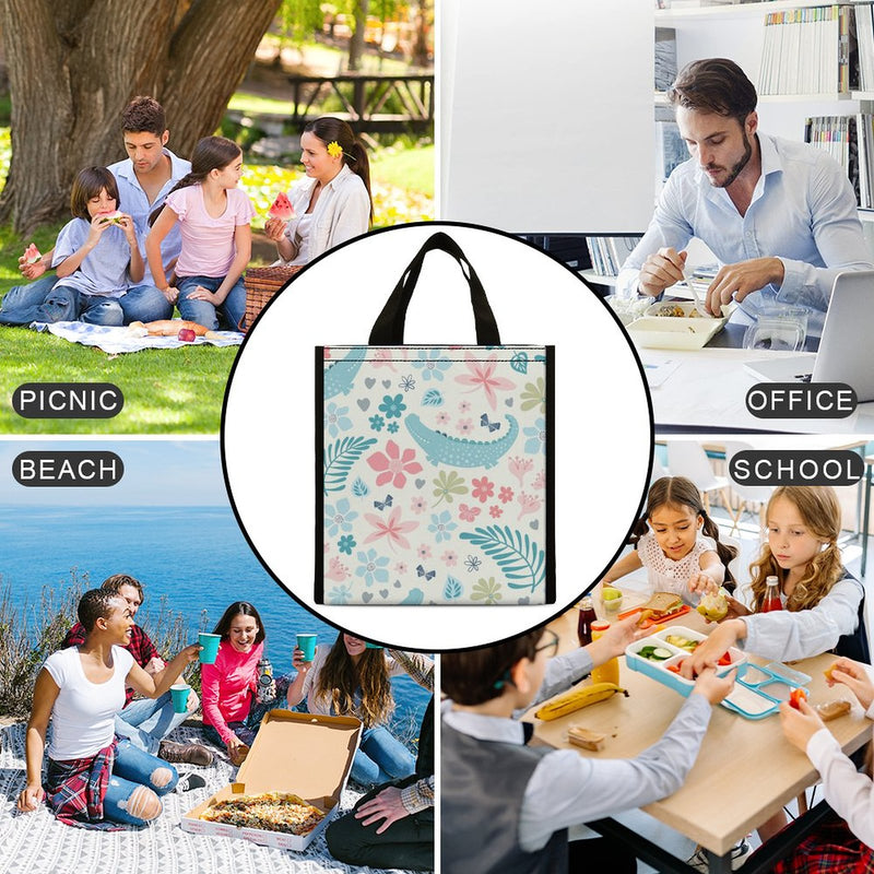 Lunch Bag for Men Women Portable Handbag for Work Picnic L086