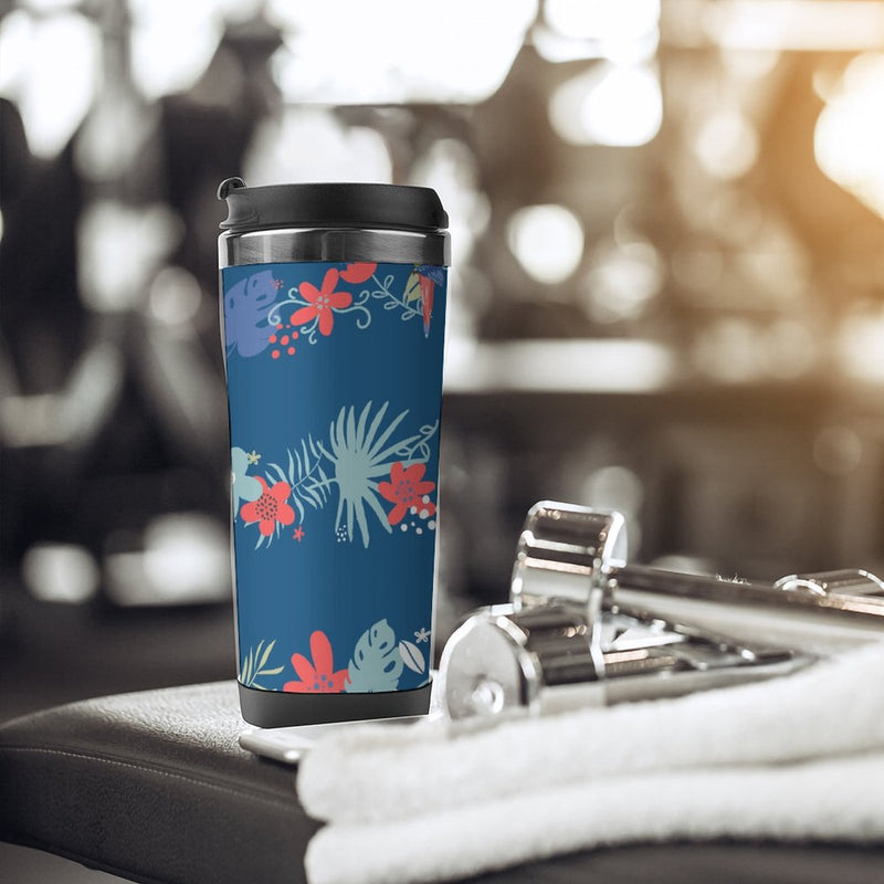 Stainless Steel Tumbler Sport Drink Bottle Travel Mug 380L T076