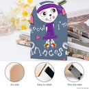 2 Pcs Wood Book Ends Non-Skid Book Stand B105