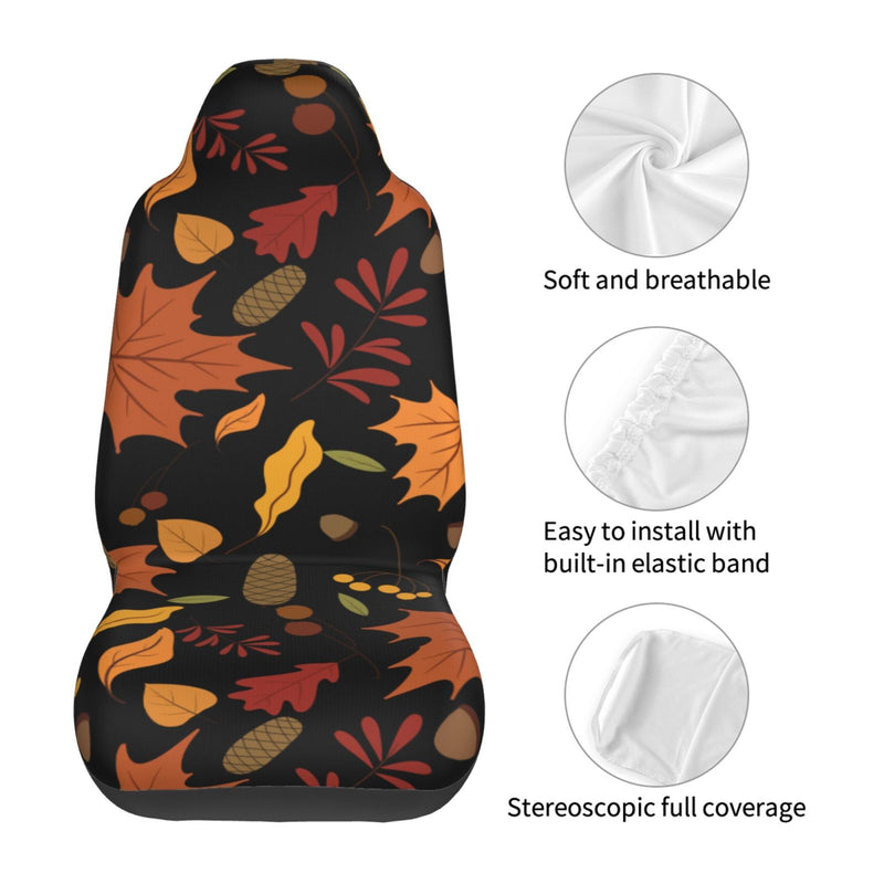 Car Seat Covers Front Auto Seat Cover Universal fit for Car SUV Truck S094 - One Size