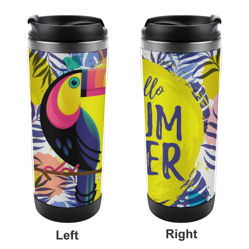 Stainless Steel Tumbler Sport Drink Bottle Travel Mug 380L T017