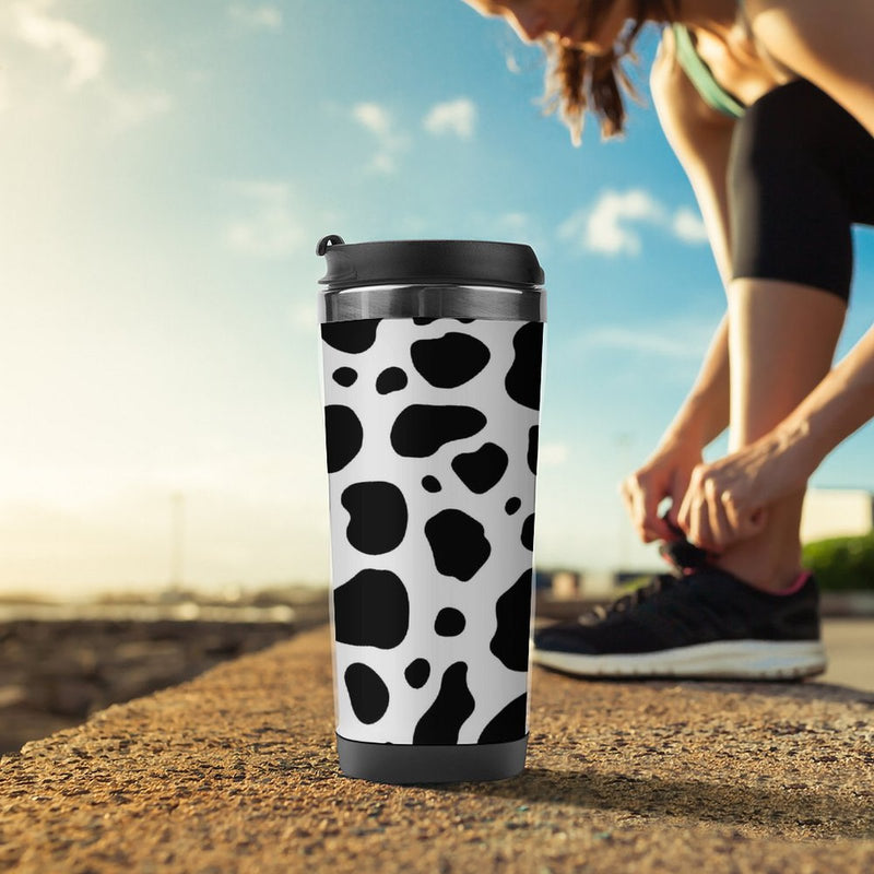 Stainless Steel Tumbler Sport Drink Bottle Travel Mug 380L T095