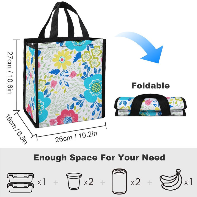 Lunch Bag for Men Women Portable Handbag for Work Picnic L013