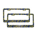 Personalise License Plate Frame for Men Women Car Universal Stainless Steel Accessories D081