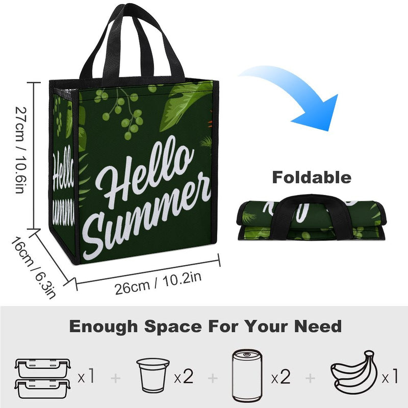 Lunch Bag for Men Women Portable Handbag for Work Picnic L025