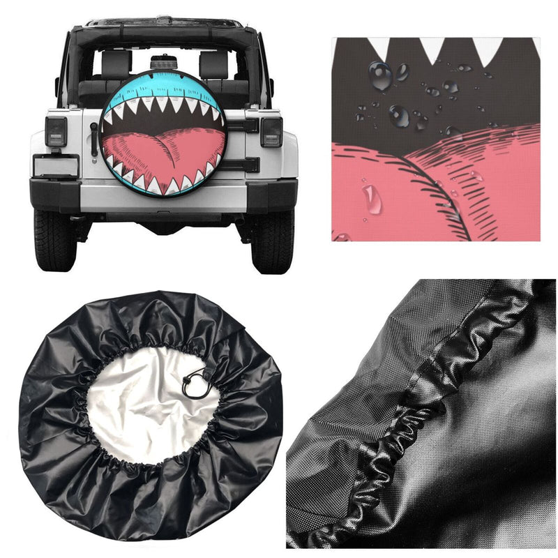 Spare Tire Cover For Rv Trailer Waterproof Wheel Cover Fit For Rv Suv Truck Travel Trailer N086