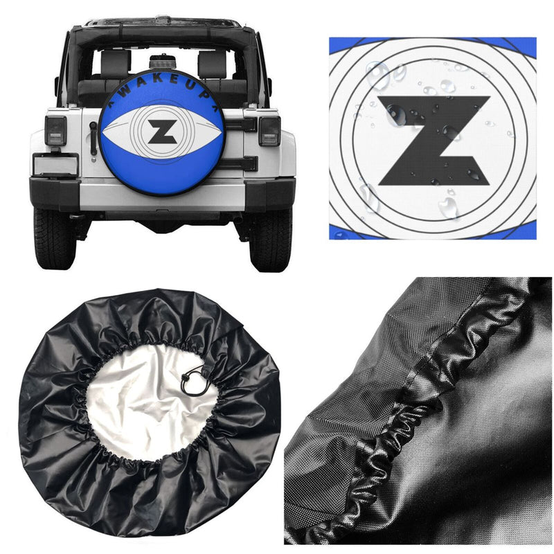 Spare Tire Cover For Rv Trailer Waterproof Wheel Cover Fit For Rv Suv Truck Travel Trailer N054