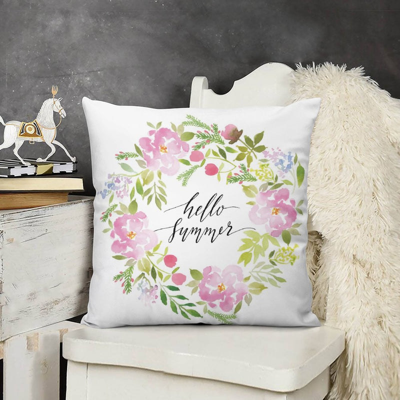 Pillow Case Sofa Throw Cushion Cover Home Decor Pillowcase 18x18 Inch P023