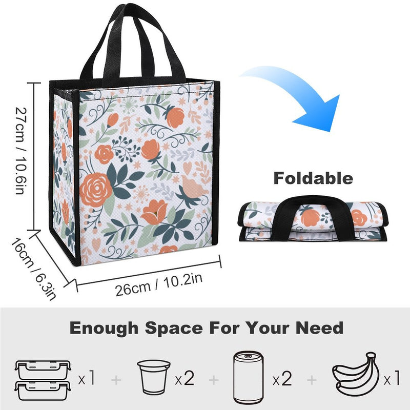 Lunch Bag for Men Women Portable Handbag for Work Picnic L036