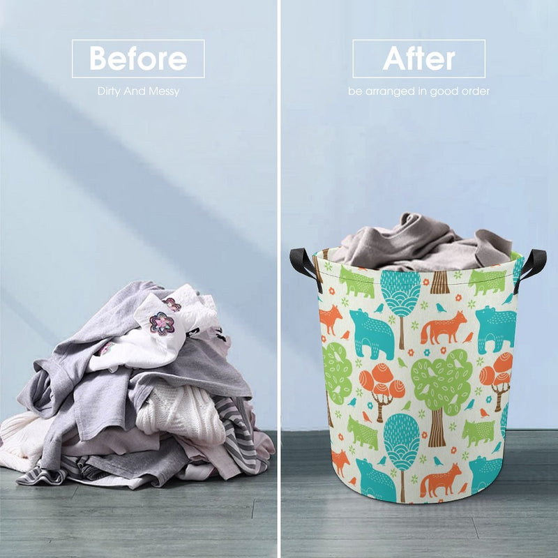 Waterproof Foldable Clothes Laundry Basket B067