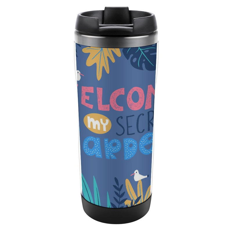 Stainless Steel Tumbler Sport Drink Bottle Travel Mug 380L T018