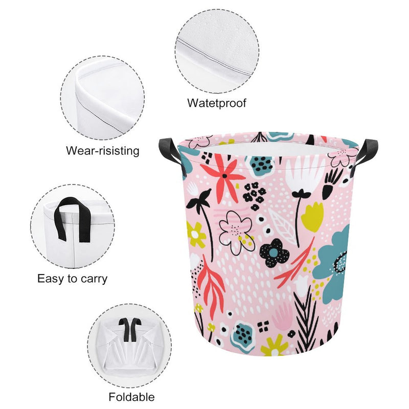 Waterproof Foldable Clothes Laundry Basket B047