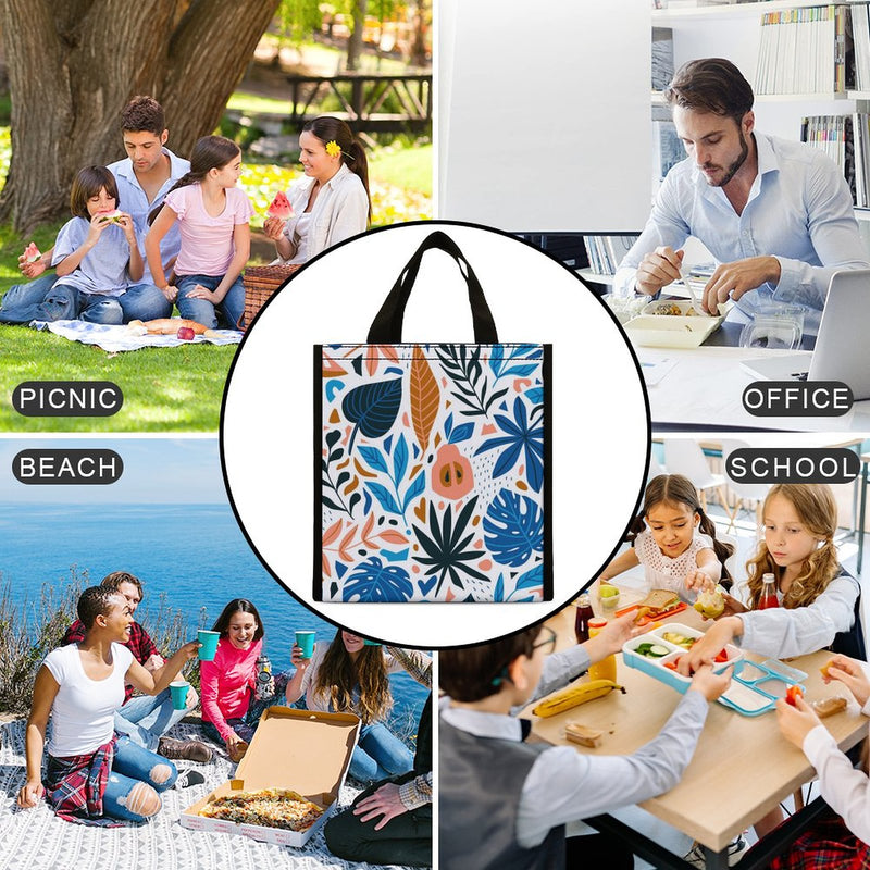 Lunch Bag for Men Women Portable Handbag for Work Picnic L008