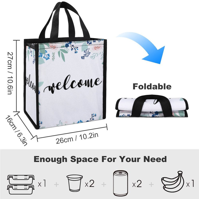 Lunch Bag for Men Women Portable Handbag for Work Picnic L029