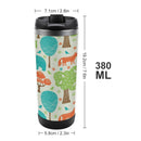 Stainless Steel Tumbler Sport Drink Bottle Travel Mug 380L T067
