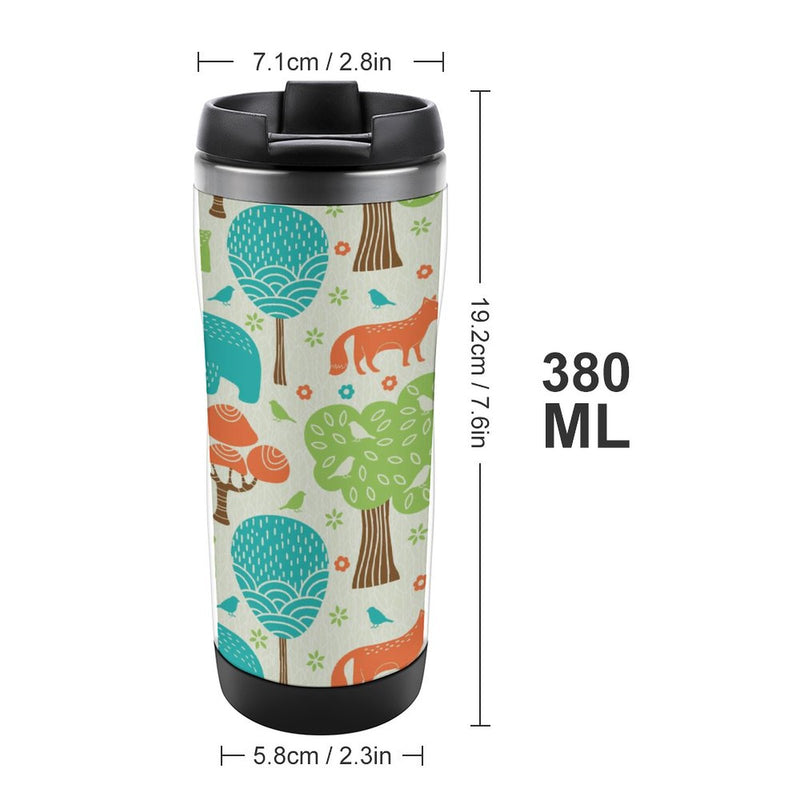 Stainless Steel Tumbler Sport Drink Bottle Travel Mug 380L T067