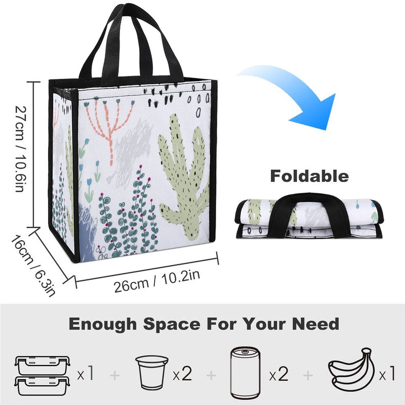 Lunch Bag for Men Women Portable Handbag for Work Picnic L037