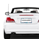 Personalise License Plate Frame for Men Women Car Universal Stainless Steel Accessories D021
