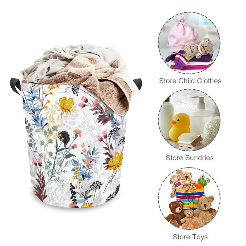 Waterproof Foldable Clothes Laundry Basket B078