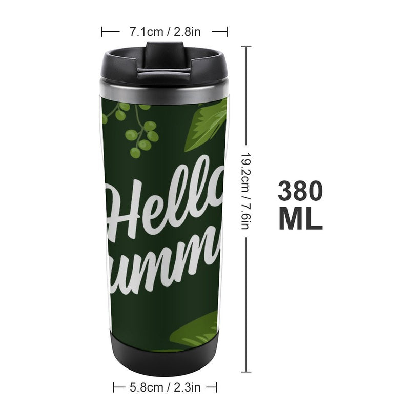 Stainless Steel Tumbler Sport Drink Bottle Travel Mug 380L T025