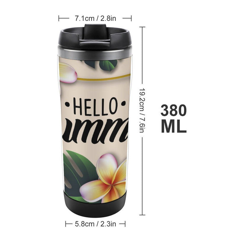 Stainless Steel Tumbler Sport Drink Bottle Travel Mug 380L T023