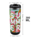 Stainless Steel Tumbler Sport Drink Bottle Travel Mug 380L T021