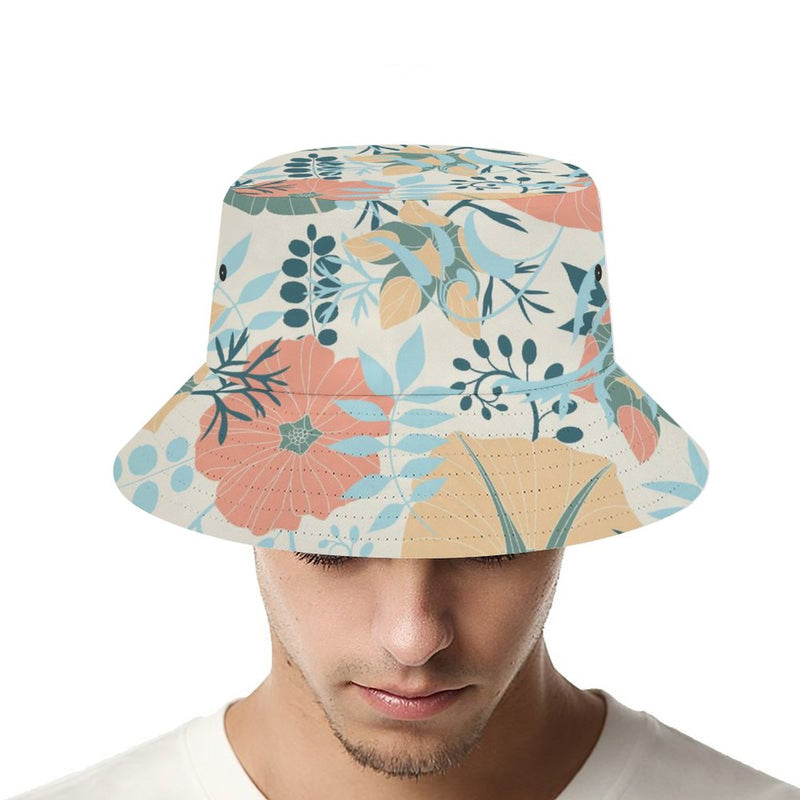 Bucket Hats Fisherman Sun Cap for Women Men H058